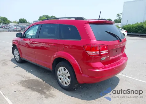 2018 Dodge Journey Se из США, поврежденный, VIN 3C4PDCAB3JT519777